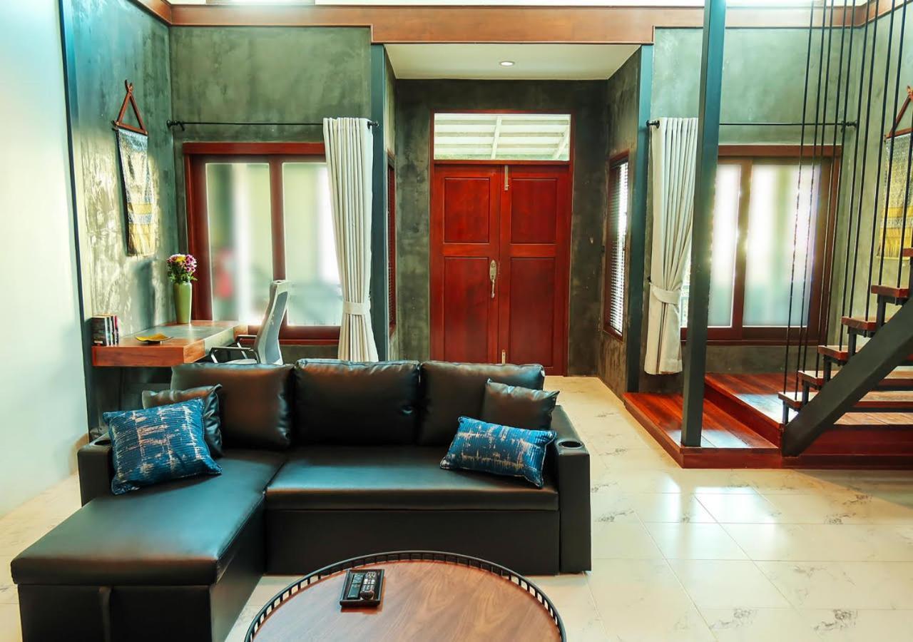 Seaflower Bungalows Srithanu Bagian luar foto