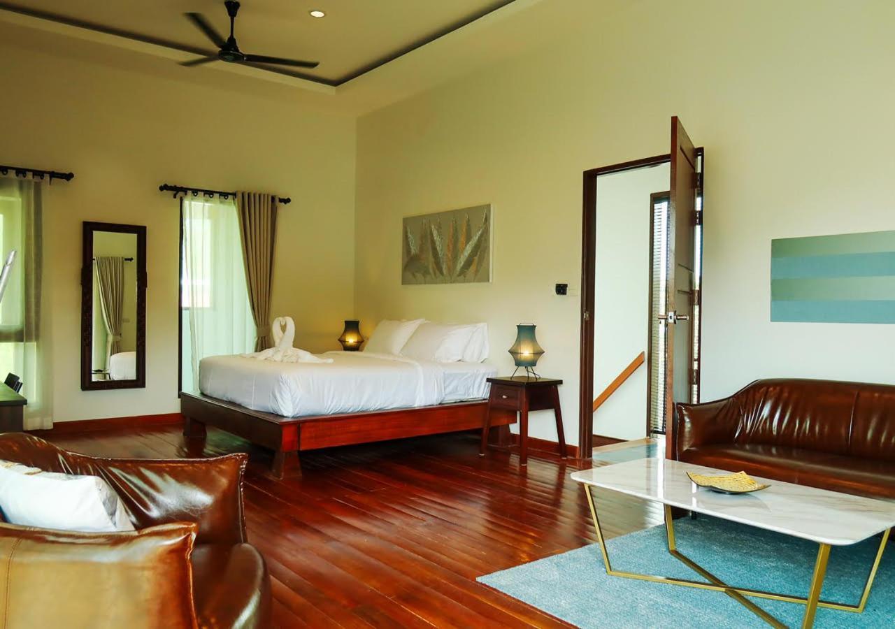 Seaflower Bungalows Srithanu Bagian luar foto