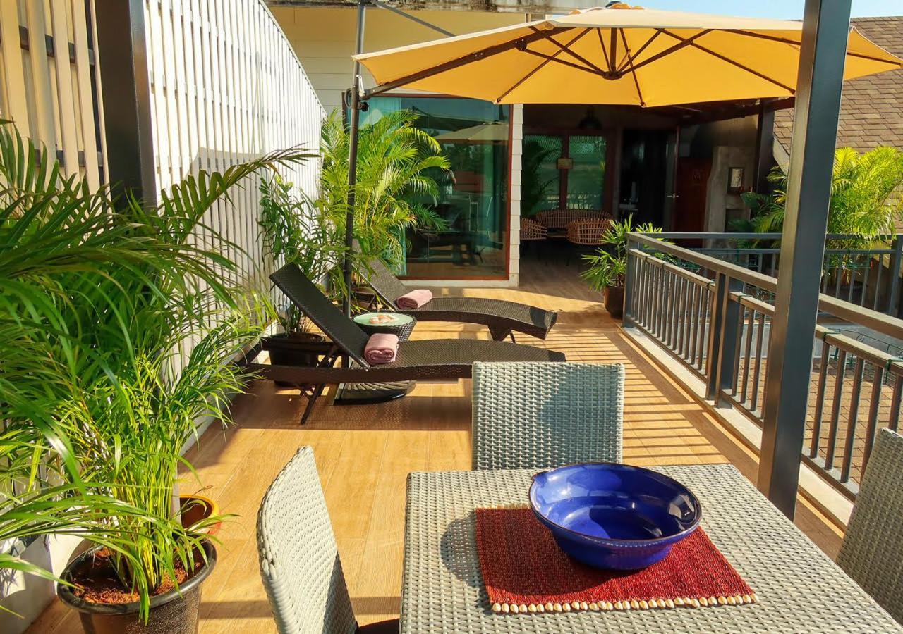 Seaflower Bungalows Srithanu Bagian luar foto
