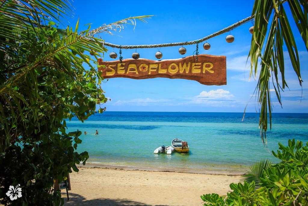 Seaflower Bungalows Srithanu Bagian luar foto