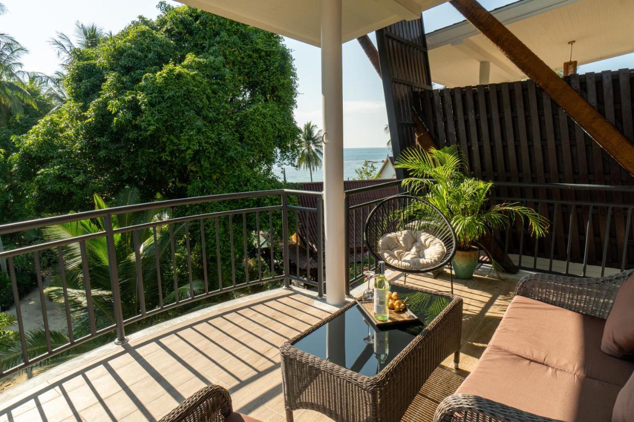 Seaflower Bungalows Srithanu Bagian luar foto