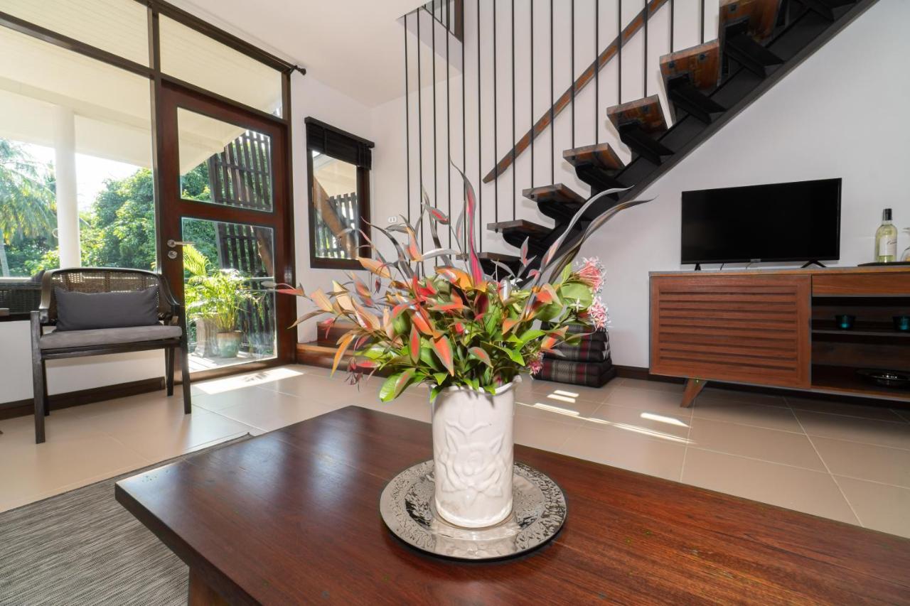 Seaflower Bungalows Srithanu Bagian luar foto