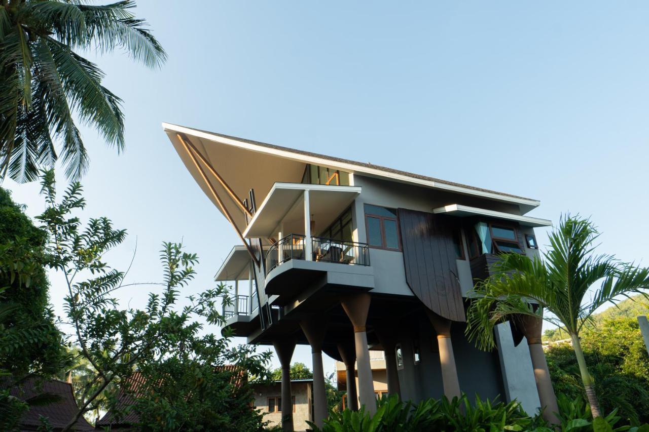 Seaflower Bungalows Srithanu Bagian luar foto